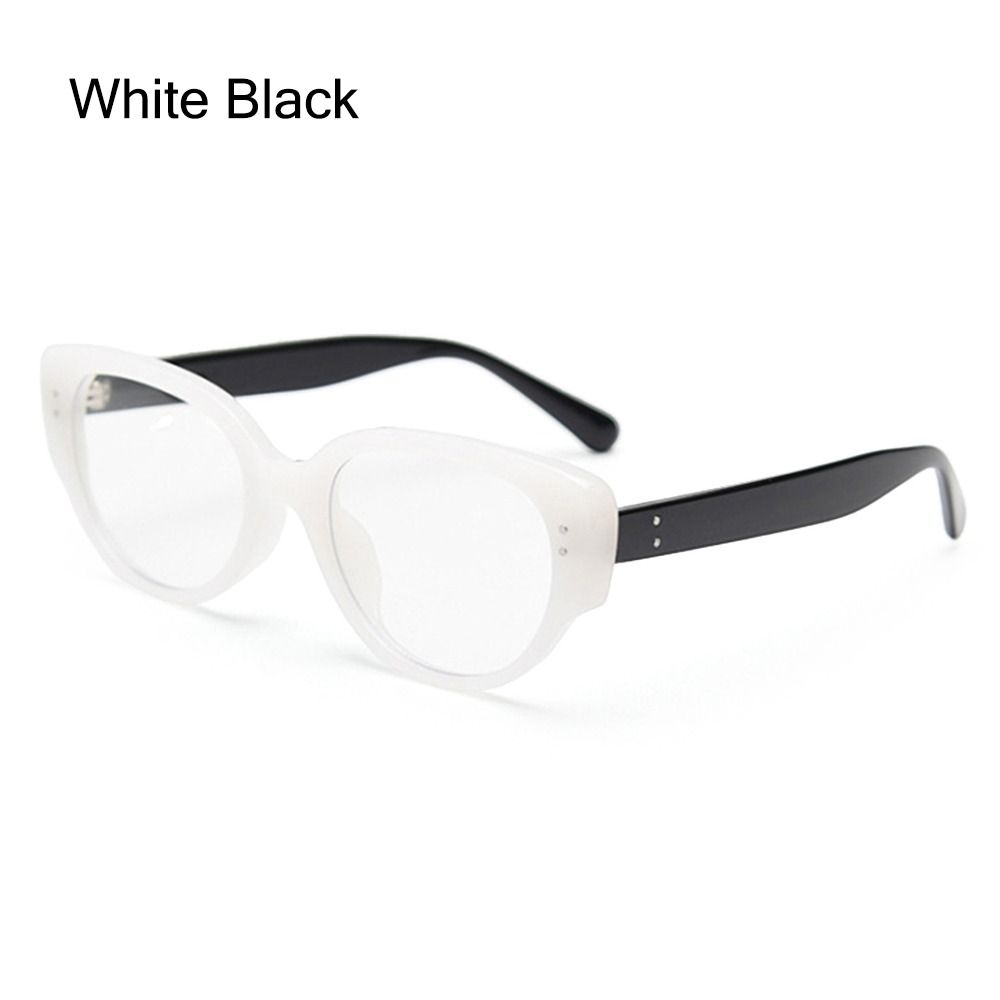 New Fashion Unisex Cat Eye Plain Glasses for Woman Man Glasses Frame for Party Eyeglasses Female Decorative Spectacles Glasses