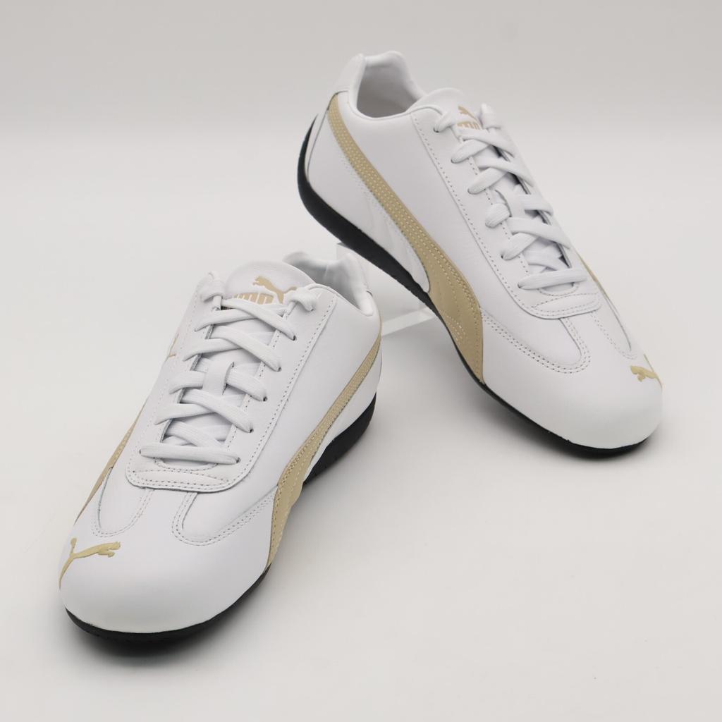 401603-01 Puma Speedcat Leather Puma White Toasted Almond (Men's)