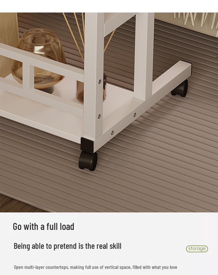 Mobile Study Desk: Adjustable Bedside Computer Table for Dorms & Bedrooms