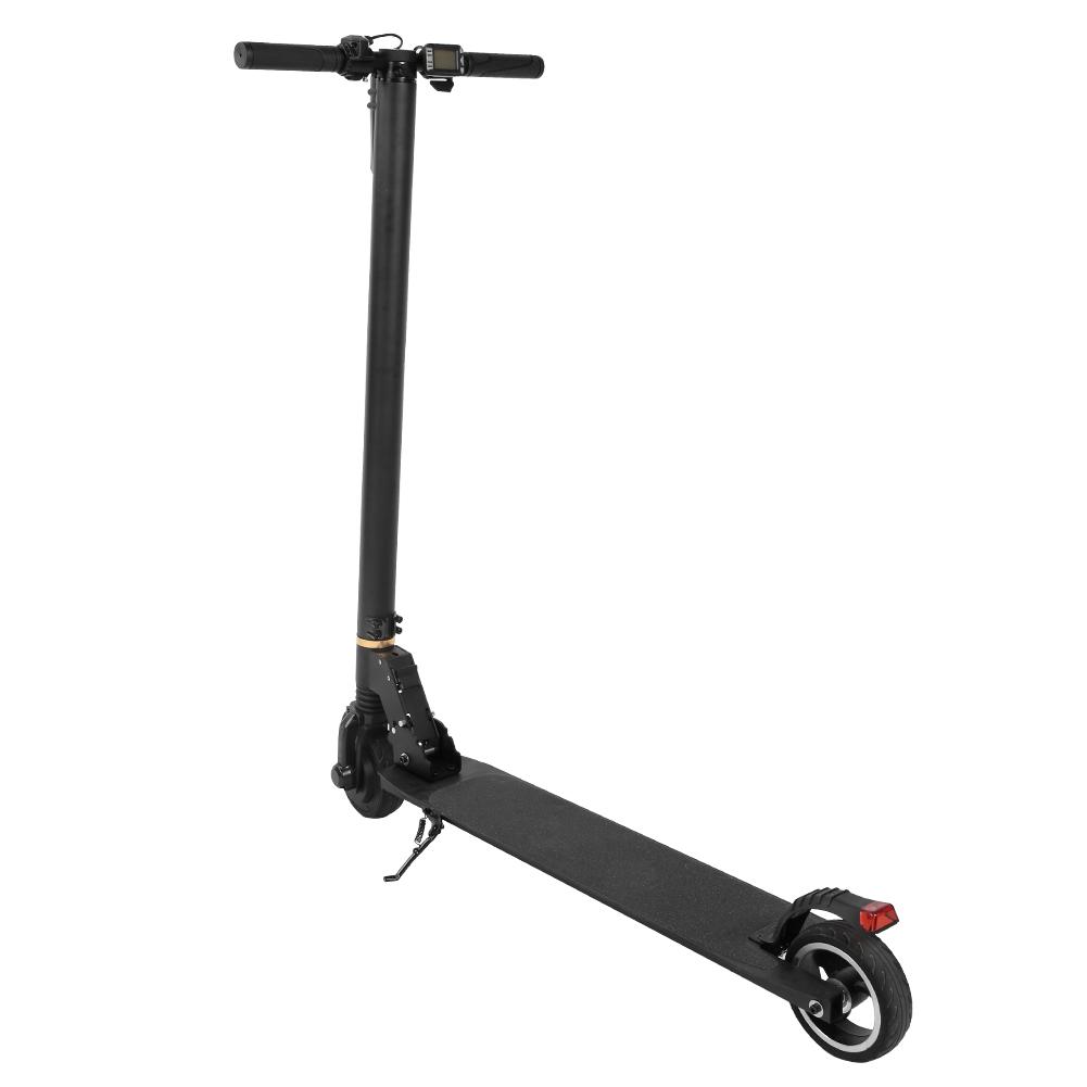 5.5 inch Foldable Adult Electric Scooter with LED Headlight Li Ion Battery