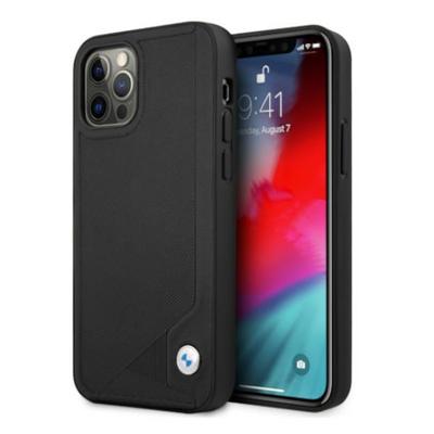 Bmw Case Bmhcp12Mrcdpk Iphone 12/12 Pro 6.1 Black/Black Hardcase Leather Deboss