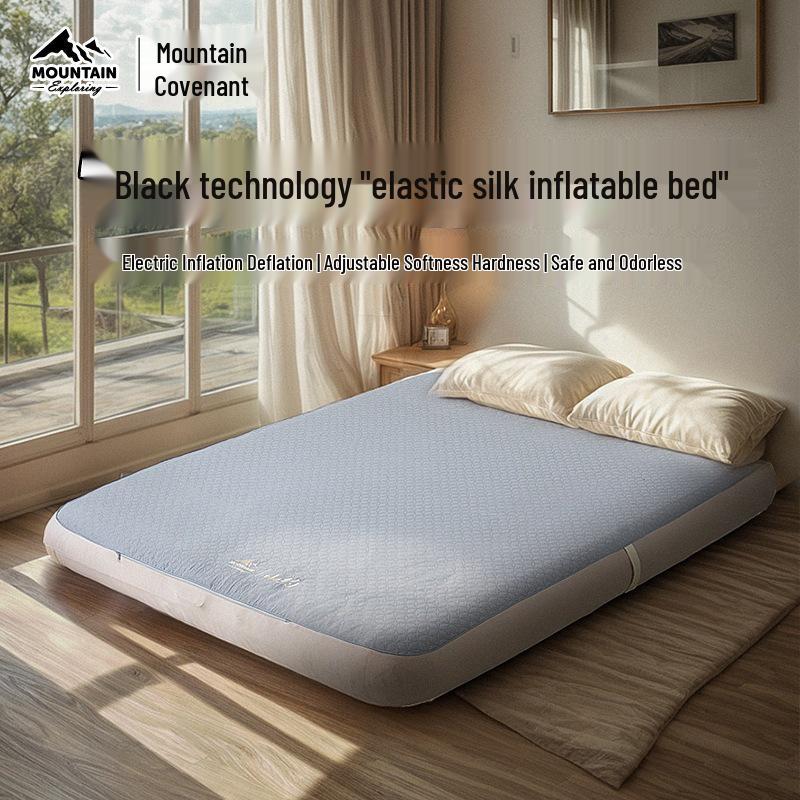 Mountain Inflatable Camping Mattress for Outdoor and Home Use