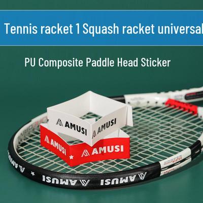 Tennis Racket Head Protection Anti-Scratch Sticker - Durable & Wear-Resistant