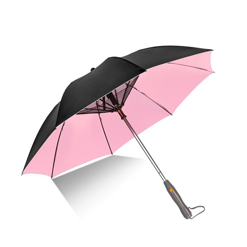 Electric Fan Umbrella with Water Spray