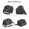 Multiple Pocket Fishing Gear Carrying Bag Large Capacity Fishing Tackle Backpacks Large Capacity Fishing Gear Storage Bag