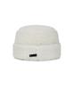 Bajal Va Long Label Fleece Mongolian Bucket Hat Cream