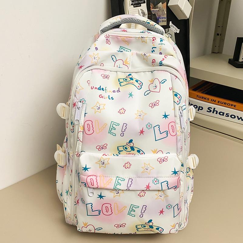 

Children s Schoolbags Elementary School Students Girls Beautiful Girl Letters Small Backpack