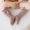 Baby Cotton Socks For Girls Newborn Toddler Ruffle Boneless Sock Children Medium tube Princess Stockings 0-8 Years Autumn Winter
