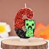 Number Birthday Candle 0-9 Glitter Cake Decoration Candle for Baking Party Supplies Kids Celebration Cake Topper Candle