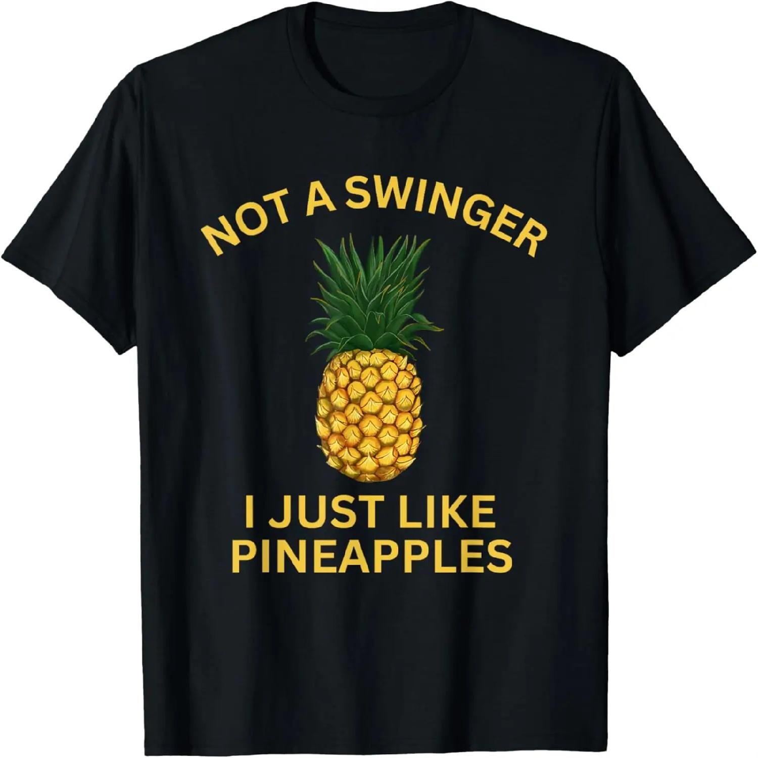 Upside Down Pineapple Swinger Pineapple Cute & Subtle T-Shirt XXXXXL разноцветный