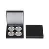 4 Grids Empty Magnetic Cosmetics Palette Holder Box Professional Lip Gloss Case With Mirror Powder Blusher Box For Eyeshadow