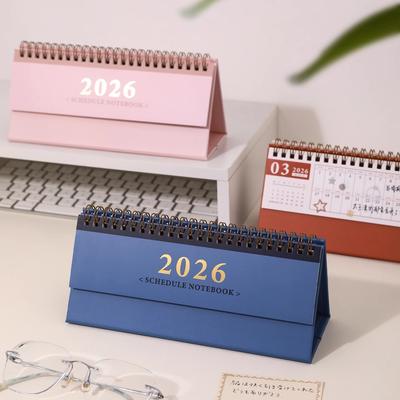 2026 Mini Desk Calendar - INS Style Planner with Monthly Tear-off Pages & Checklist