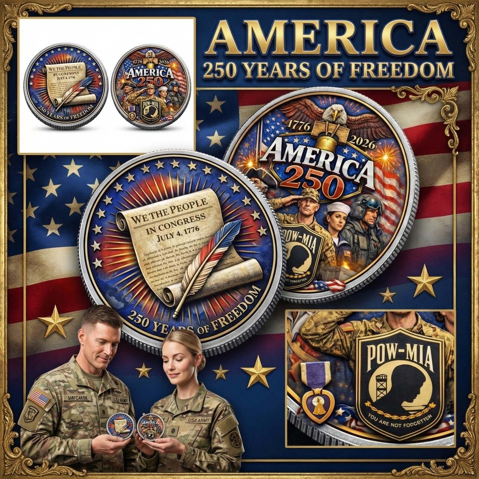 

-Commemorative Coin One Size