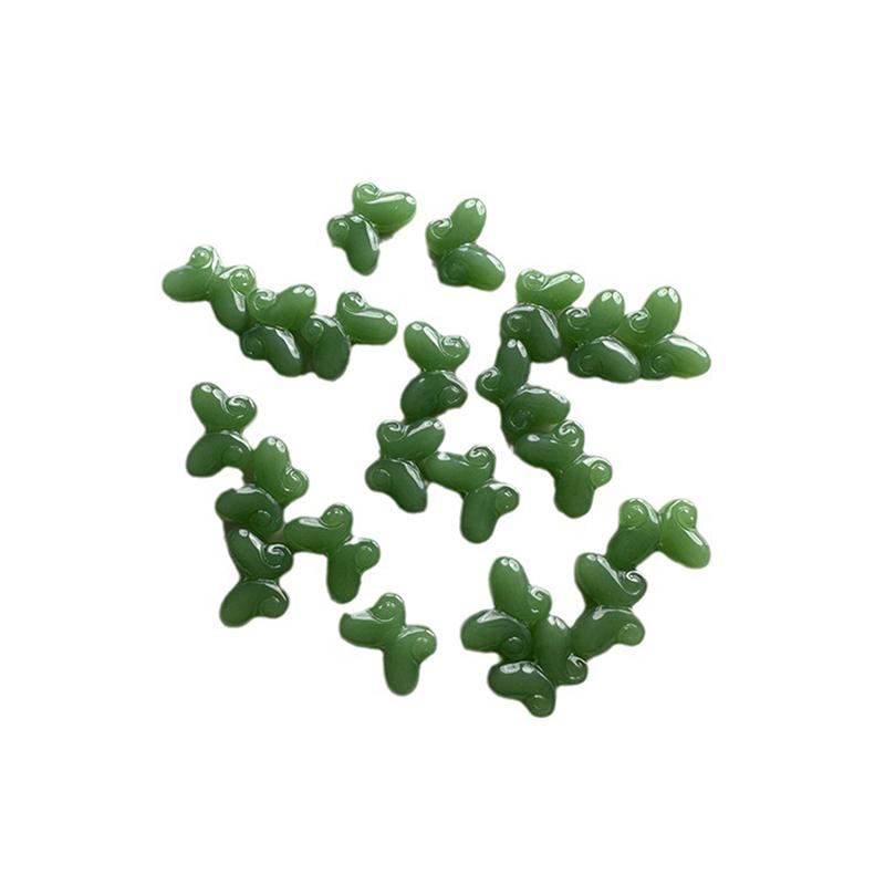 10pcs/Lot Mixed Butterfly Lampwork Beads Glass Glaze Beads For Jewelry Making Findings DIY Bracelet Earring Hairpin Accessories