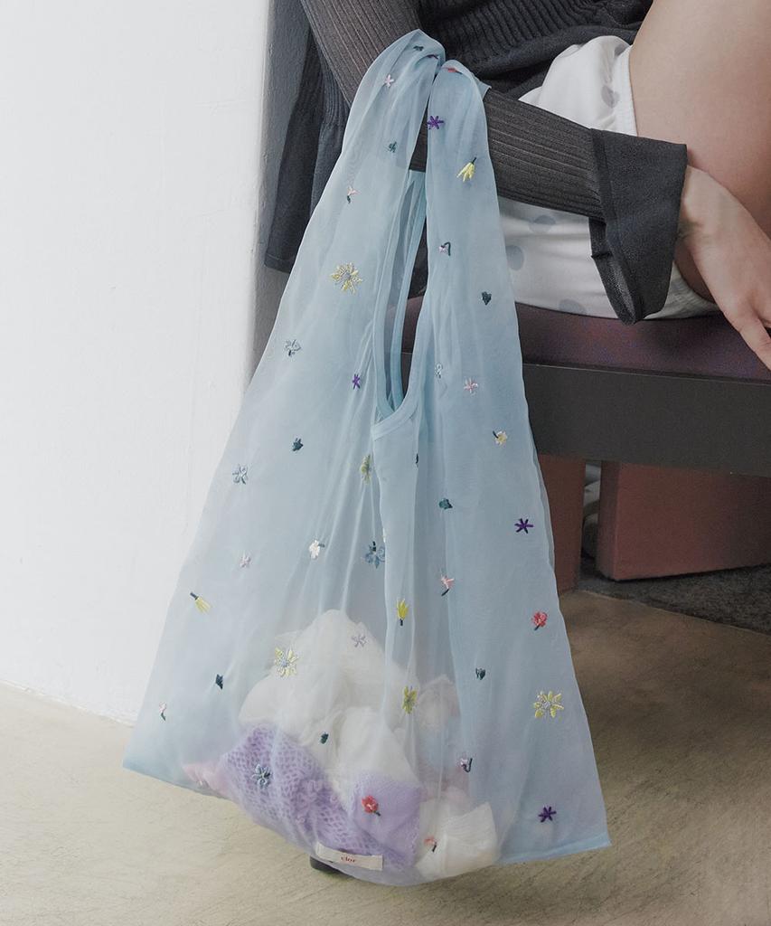 Clor Floral Embroidered Bag - 2 Colors