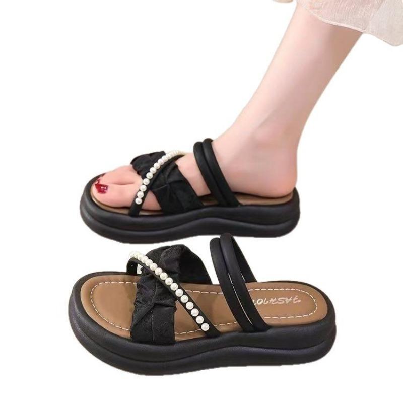 New Thick-soled Anti-slip and Soft-soled Sandals for Women with Single Shoes
