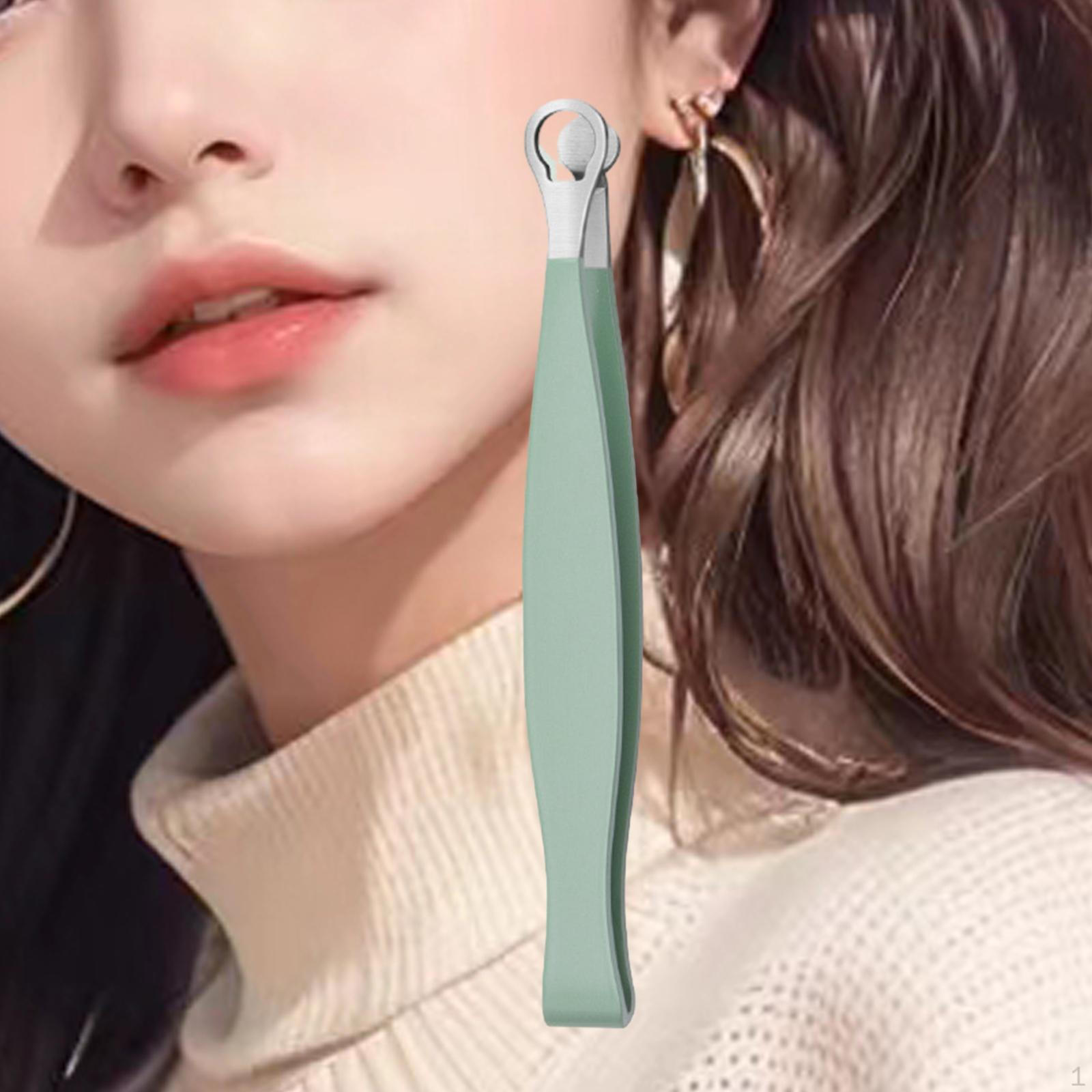 

Removal Tweezers for Nose and Eyebrow Grooming Green