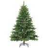 Artificial Christmas Tree with 150 LEDs Green 120 cm PE and PVC