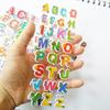 6/12/24pcs Cartoon Bubble Stickers (Letter Design) Self-adhesive & Easy to Stick for Laptop/Luggage Decoration Student Rewards