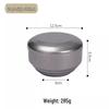 ZISIZ 304 Stainless Steel Vintage Anti-Scald Rice Bowl with Lid