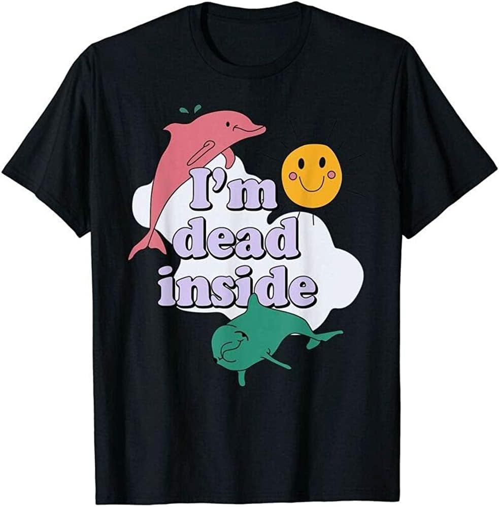 I m Dead Inside Funny t-Shirt S чёрный