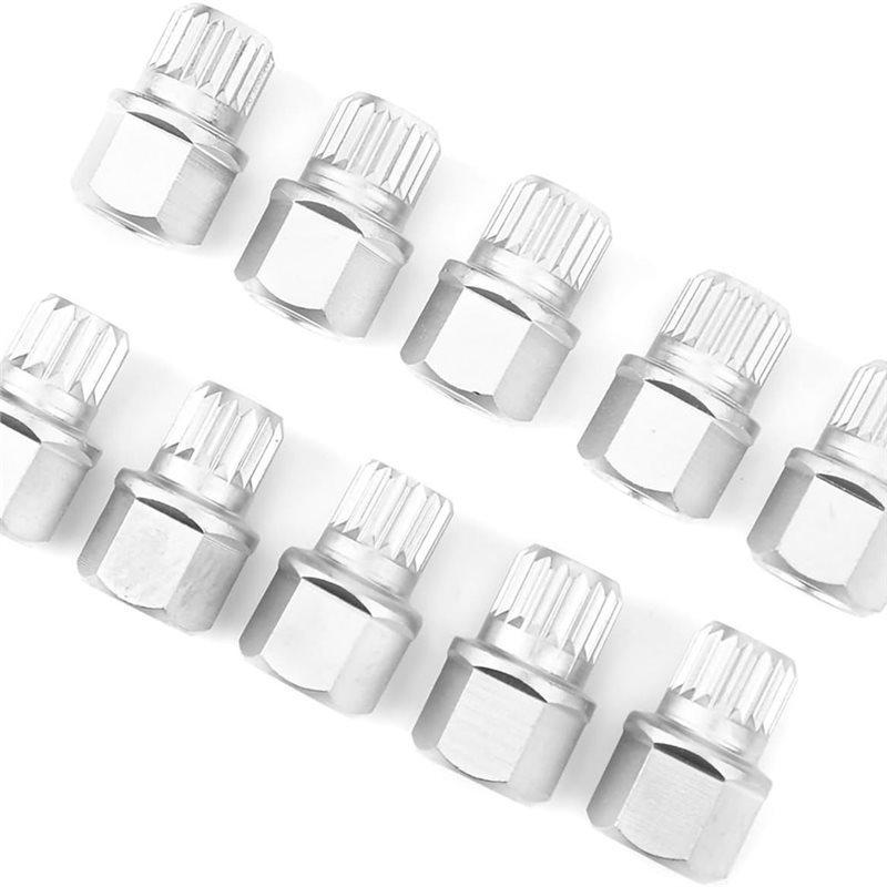 Screw Socket For BMW Wheel Lock Nut Key Set 10 PCS For Car Repair Tools