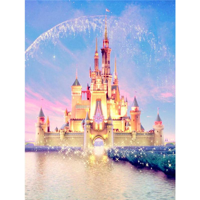Castle Ever Moment Diamond Painting Kit Completo Decorative Paintings Pictures Diamonds 5d Fast Delivery Mosaic Embroidery Full