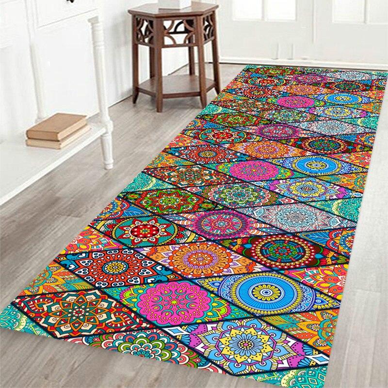 Mandala Style Series Carpets Rugs for Living Room Bedroom Decorative,Doormat Kitchen Bathroom Non-slip Floor Mats Area Rug Gifts