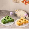 Hollow Teasing Cat Box with Ball Interactive Cat Toys Funny Hole Digging Toy Indoor Use