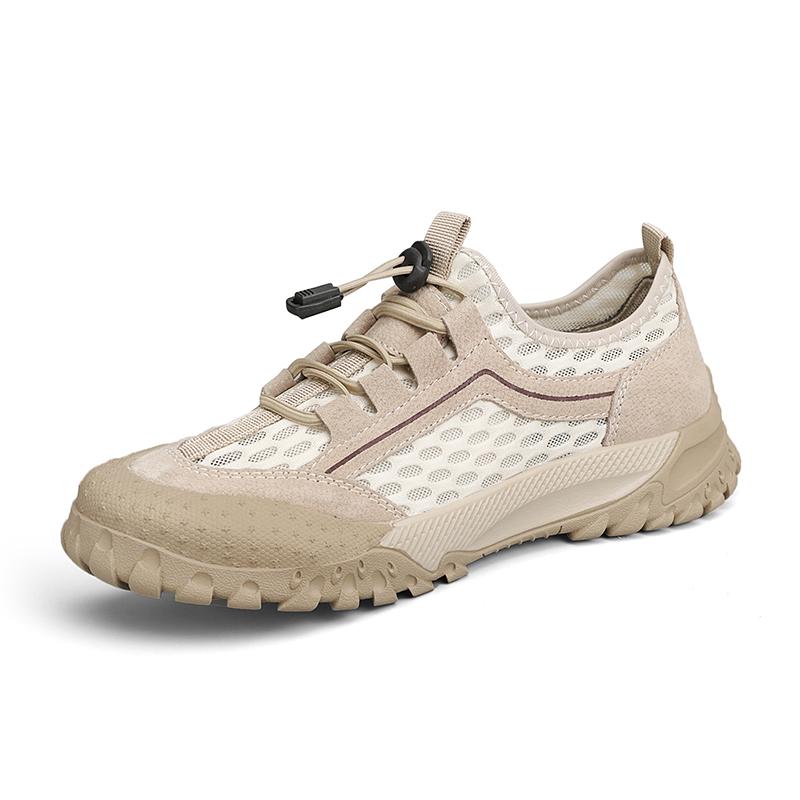 Breathable Mens Sneakers Lightweight Man Mesh Casual Shoes Antiskid Leisure Walk Footwear Hollow Out Summer Loafers Slip on Shoe