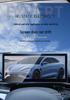 Anti-Glare Tempered Film for 2022-2025 BYD Seal 06 GT EV Navigation Dashboard