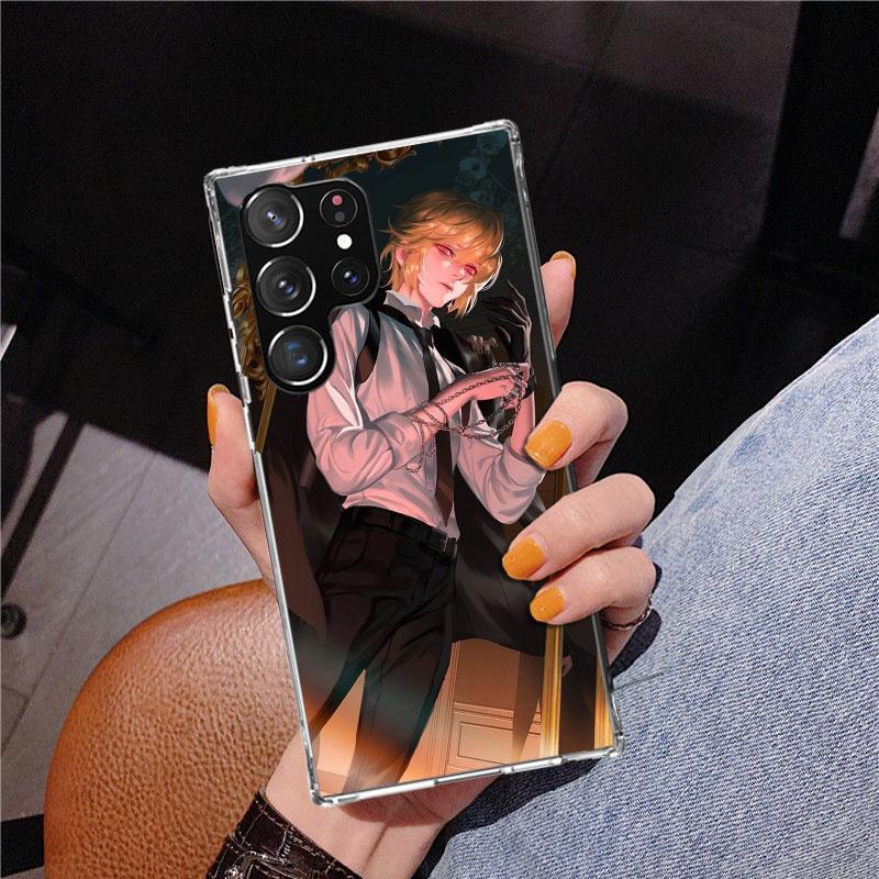 Huner X-Hunters Kurapika Phone Case For Samsung Galaxy S24 S25 Edge S26 Ultra S23 S22 S21 Plus S20 FE + Personalized Print Cover