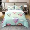 Set Piumone Set Biancheria da Letto Set Copripiumone 3 Pezzi Palloncino ad Aria