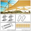 Stainless Steel Sun Shade Sail Install Attachment Set  for Home Garden