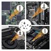 Zmbroll 480-Piece Silver Computer Screw Kit: Thumb Screws for PC Cases, Fans, Motherboards, Standoffs, Universal Screws for HDDs, 2.5-inch SSDs, PC