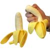 Simulated Banana Cute Fruit Squishy Stress Balls Squeeze Release Banana Stretchy Slow Rising Toy Fidget Sensory Toy Anti-Anxiety