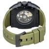 Ingersoll The Play Polyurethane Strap Green Skeleton Dial Automatic I15303 Men's Watch