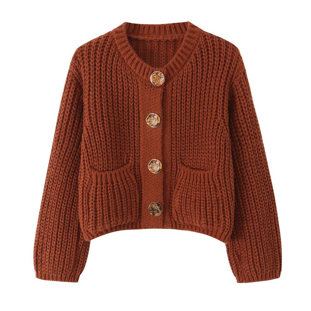 2026 European and American Style Women's Thick Knit Sweater