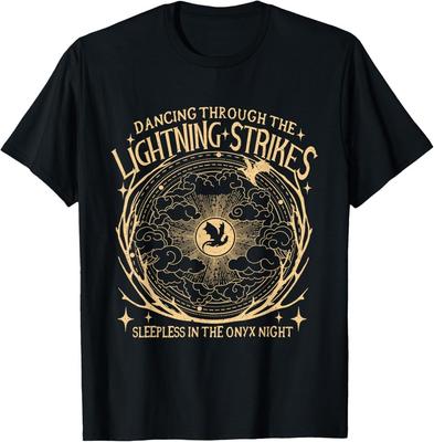 Dancing Through The Lightning Strikes Dragon Lover Women Men TShirt Unisex T-Shirt