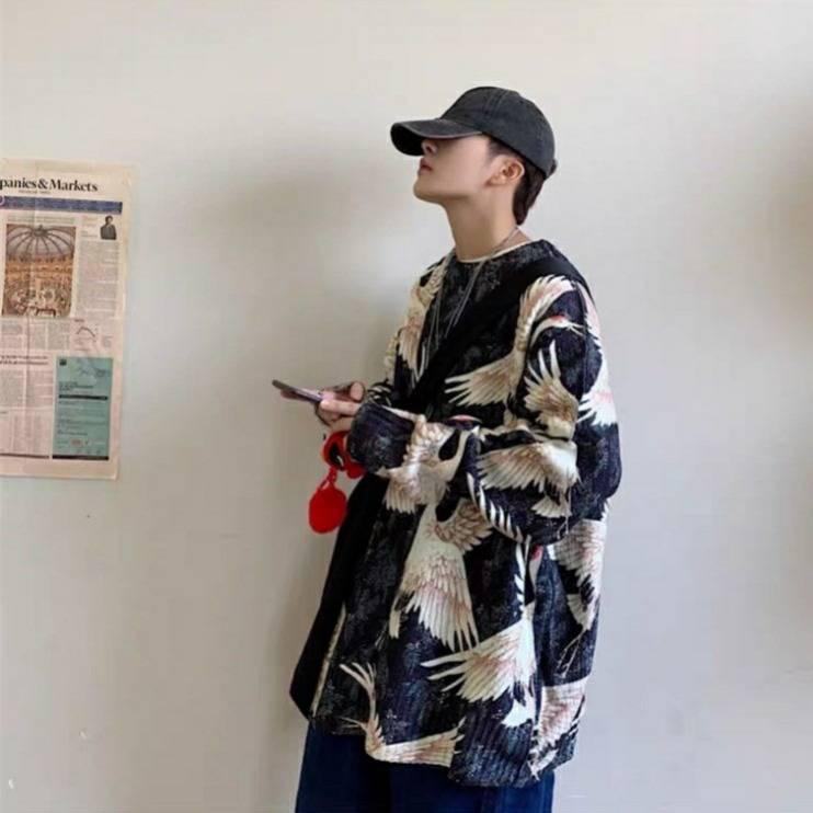 Spring and Autumn Sweater Men and Women Korean Edition Personality Couple Loose Knitted Sweater