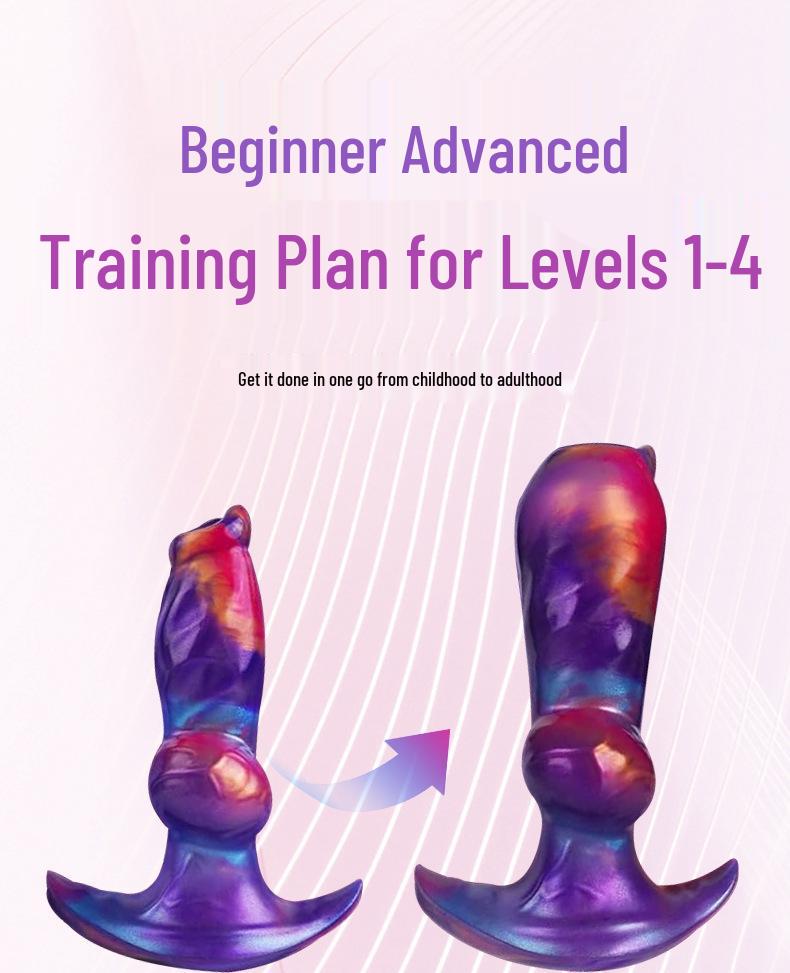 Silicone Magnetic Charging G-spot Dilator Anal Plug