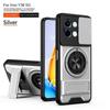 Case For Vivo Y200i Magnetic Stand Window Flip Case Full Lens Protection Shockproof Cover