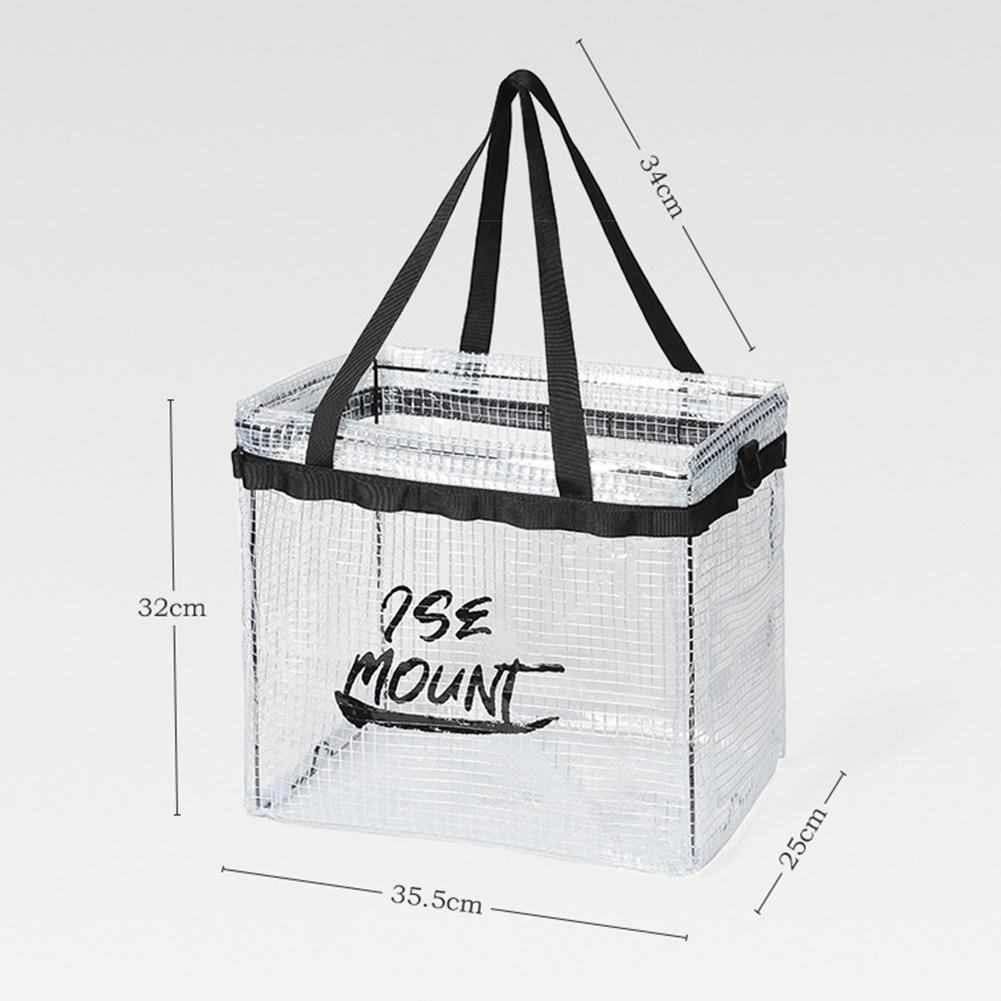 Portable Folding Storage Box Foldable Camping Storage Box Large Capacity Outdoor Camping Storage Box Multi-purpose for Household