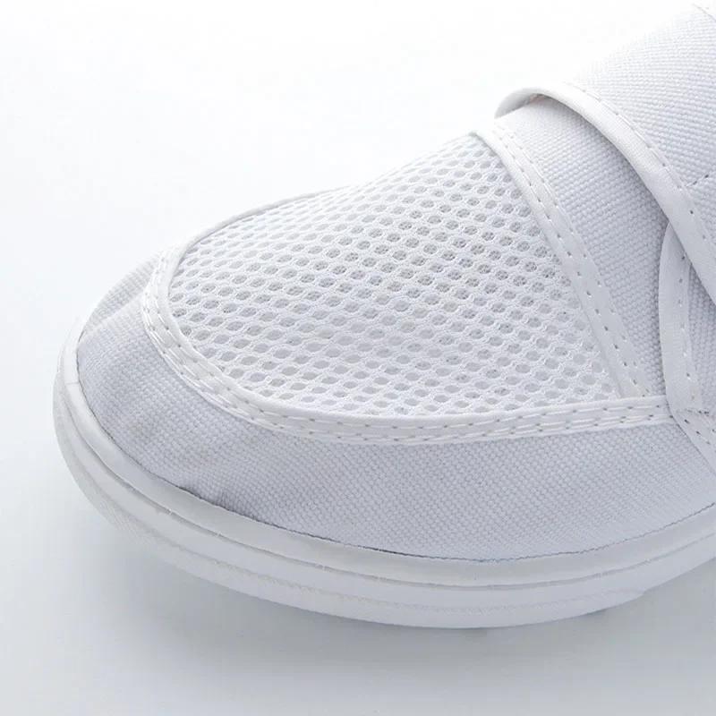 Unisexové boty pro volný čas, velikost 35-46, bavlněné, absorbující pot, deodorant, síťované, prodyšné, plátěné, tovární antistatické pracovní boty