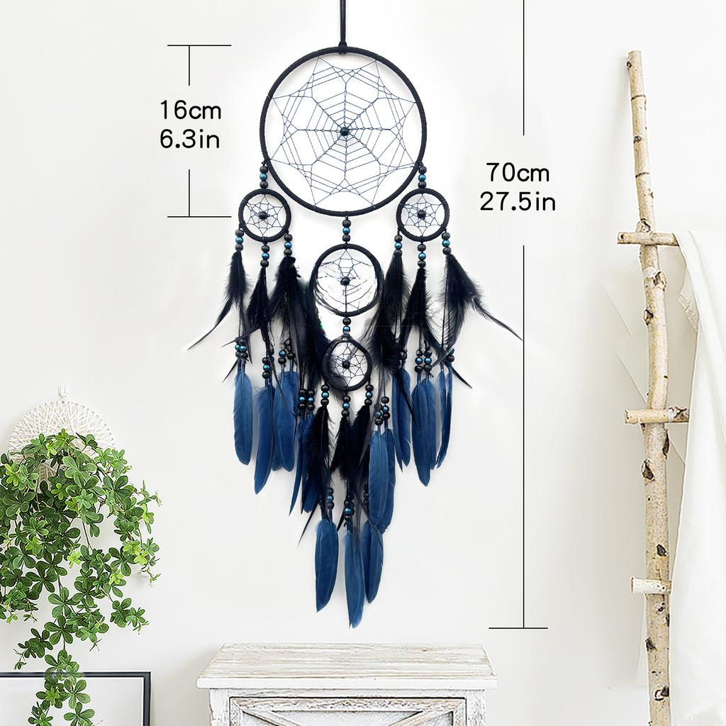 Decoration indian sen system dreamcatcher room bedroom bedside hanging decoration wind chime teenage girl heart birthday gift girls send classmates