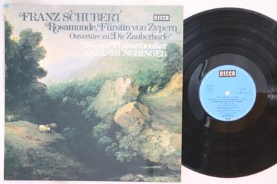 LP Record KARL MUNCHINGER, WIENER PHILHARMONI - Schubert Rosamunde, Furstin Von Zyp 642026 DECCA Germany Classical Used