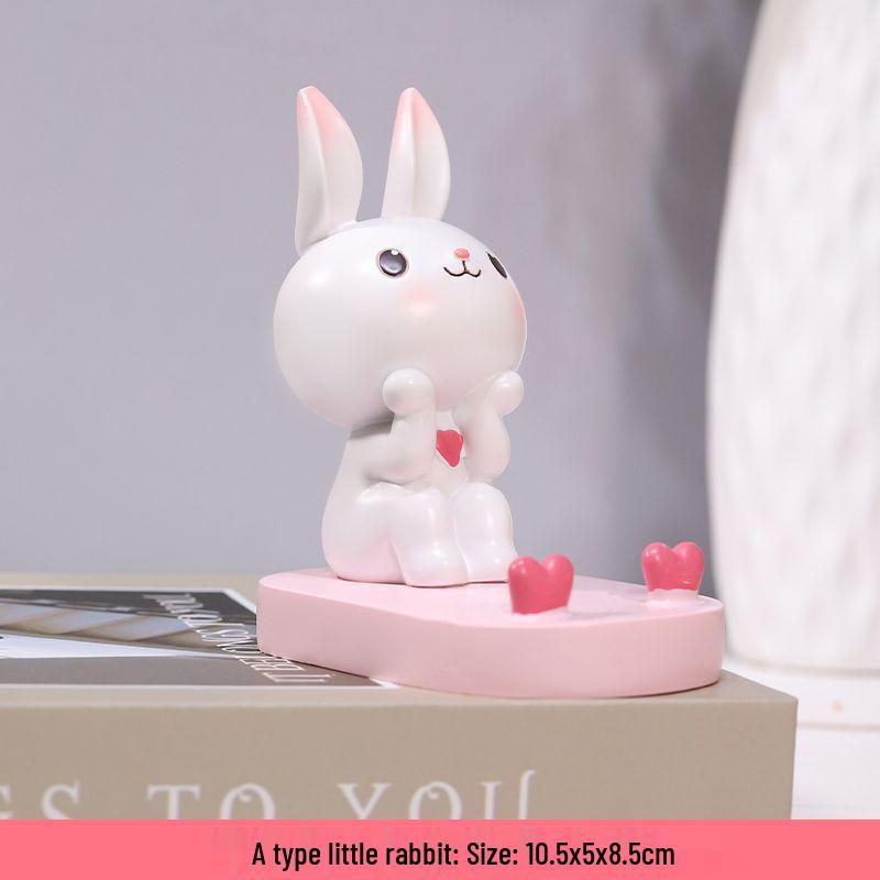 Cartoon Niedlicher Handy- & Tablet-Ständer: Kreatives Desktop-Ornament & Binge-Watching-Geschenk