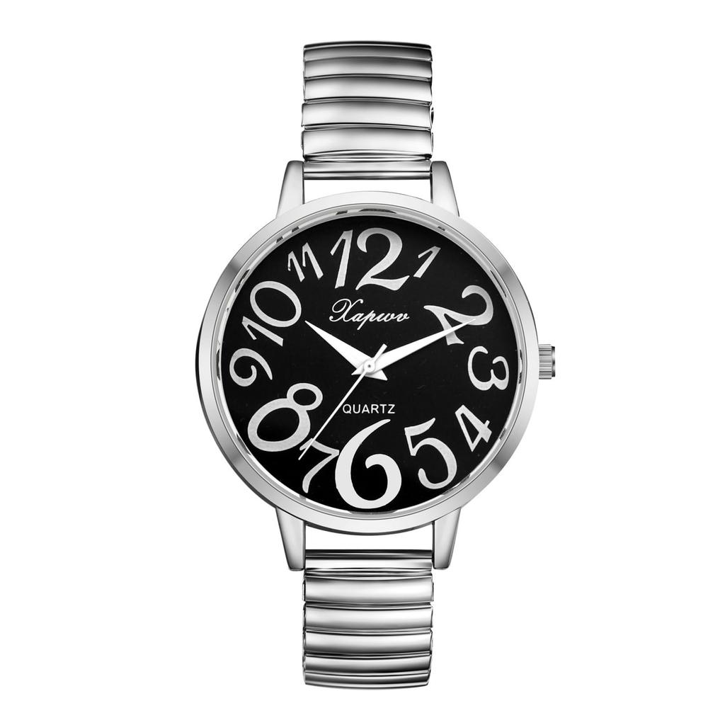 Waterproof One Size Fits Analog Cute and Stylish Alloy Perfect for Commuting or School Perfect Gift for White and Christmas Women's Watch, Most,