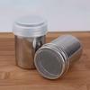 Stainless Steel Chocolate Shaker Flour Powder Icing Sugar Coffee Sifter + Lid
