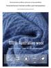 Men's Thick 100% Pure Wool Half-High Collar Knit Cashmere Pullover Sweater for Autumn and Winter